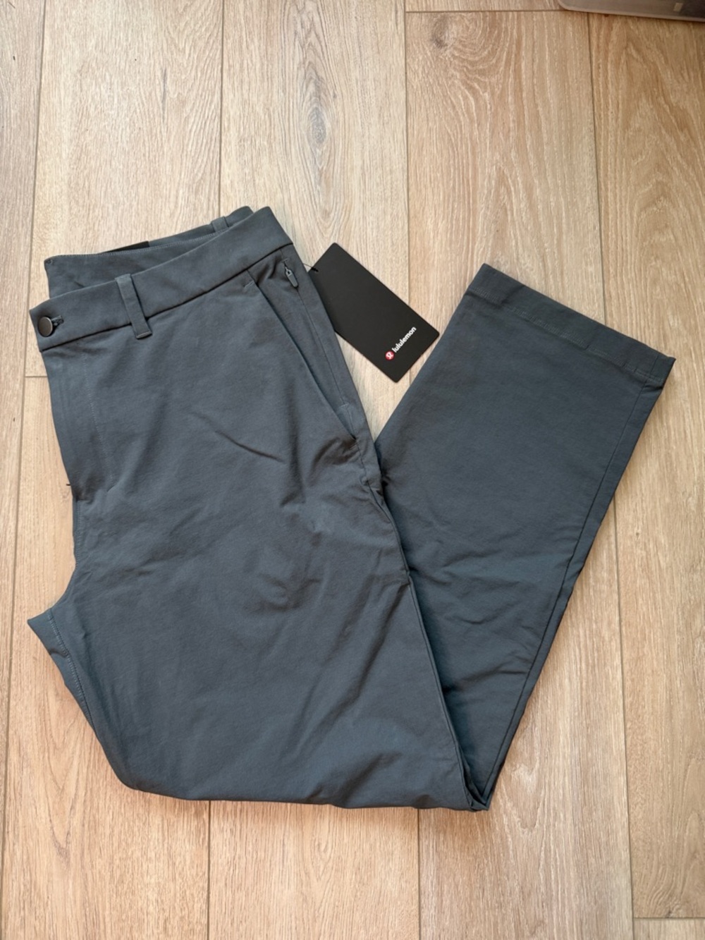lululemon athletica Men's Charcoal Gray Chinos